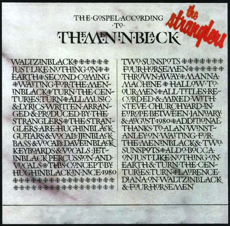 The Gospel According to the Meninblack
